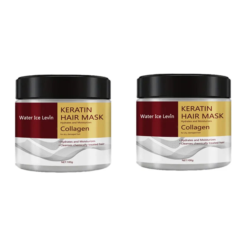 Masque Capillaire Collagène & Kératine – Anti-Frisottis & Contrôle du Gras