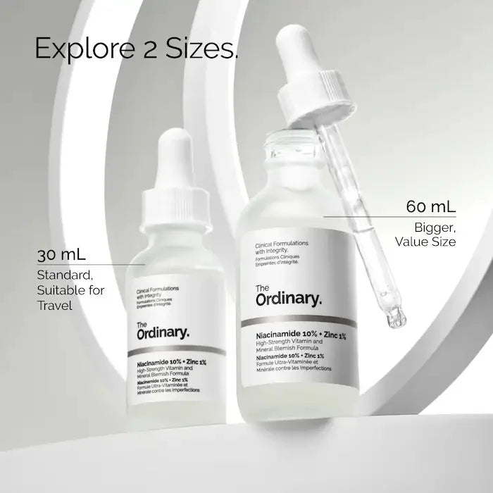 Sérum Niacinamide 10% + Zinc — Anti-taches & Pores Resserrés