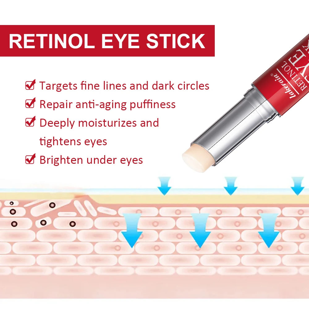 Stick Rétinol Contour des Yeux – Réduit Poches & Cernes