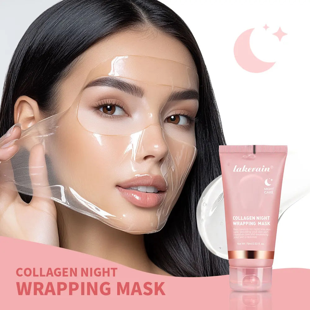 Masque Nuit Collagène Coréen — Peel-Off & Éclat Intense