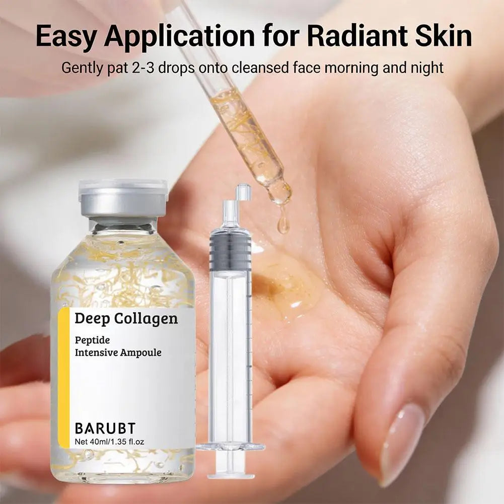 Sérum Essence Collagène Soie Coréen – Peptides Revitalisants