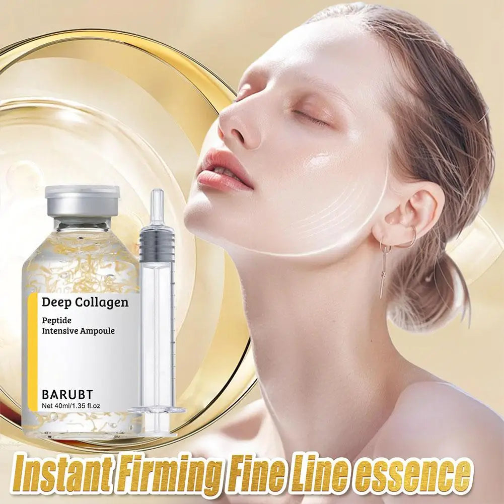 Sérum Essence Collagène Soie Coréen – Peptides Revitalisants