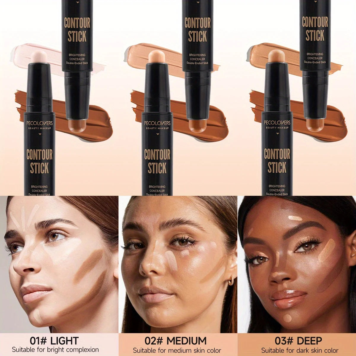 Stick Correcteur Contour & Anti-Cernes Longue Tenue