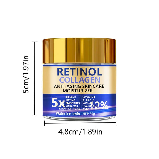 Crème Visage Rétinol & Collagène – Fermeté & Hydratation
