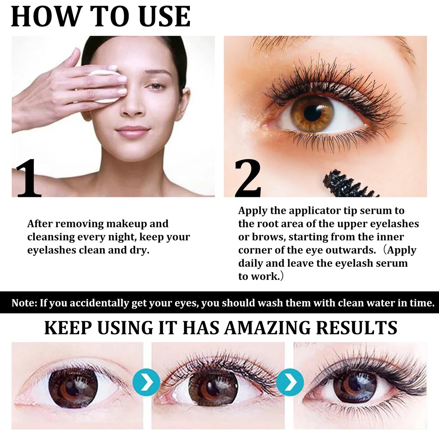 Titre : Sérum Sourcils Huile de Ricin – Fortifie & Densifie