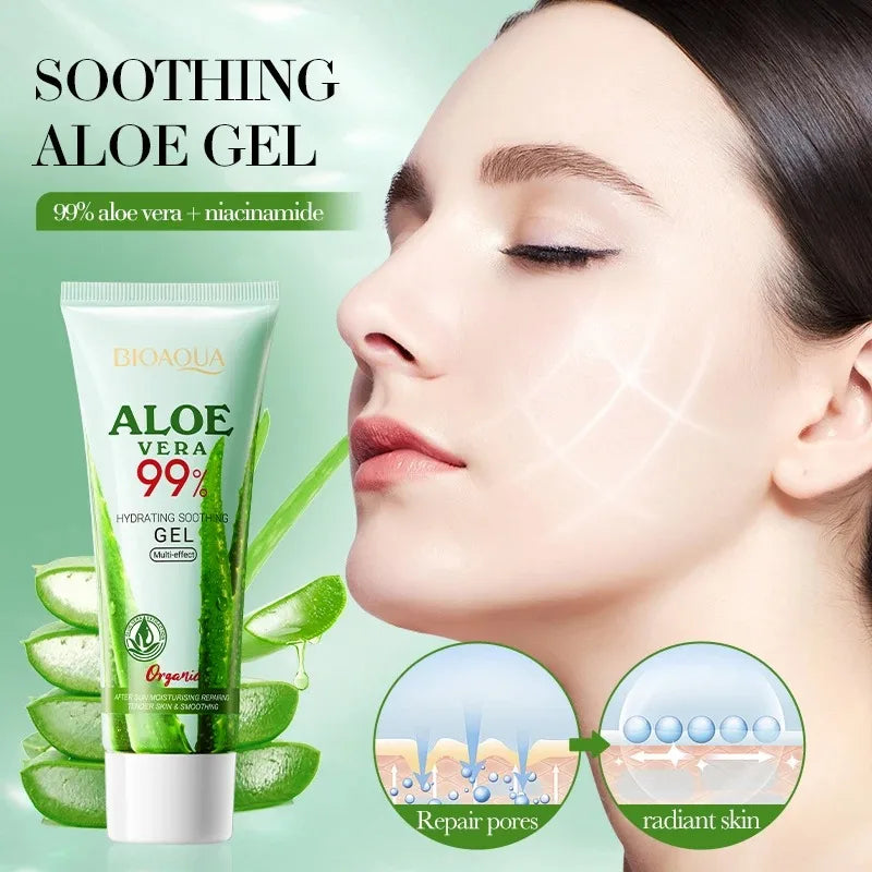 Gel Hydratant Aloe Vera 99% – Visage & Corps