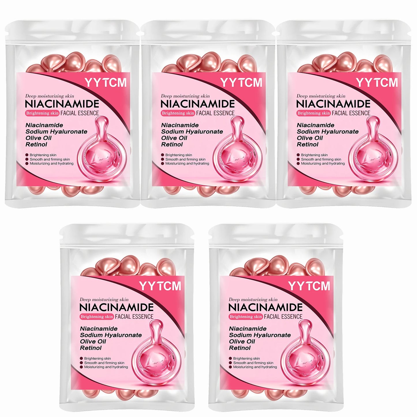 Capsules Niacinamide & Rétinol — Sérum Concentré Anti-taches