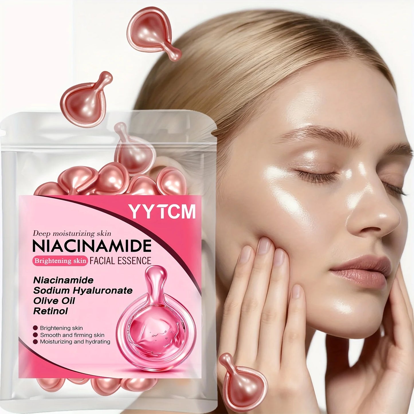 Capsules Niacinamide & Rétinol — Sérum Concentré Anti-taches