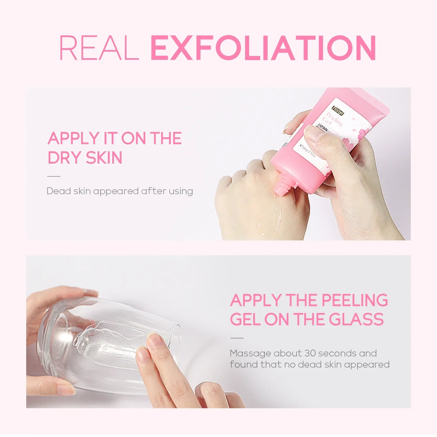 Gel Exfoliant Sakura — Nettoyage Profond & Éclat Naturel