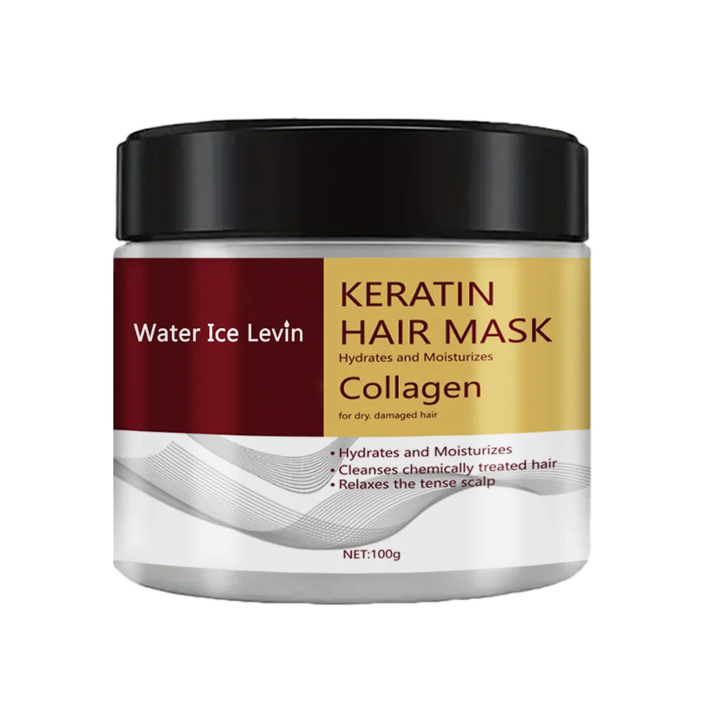 Masque Capillaire Collagène & Kératine – Anti-Frisottis & Contrôle du Gras