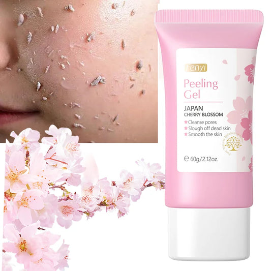 Gel Exfoliant Sakura — Nettoyage Profond & Éclat Naturel