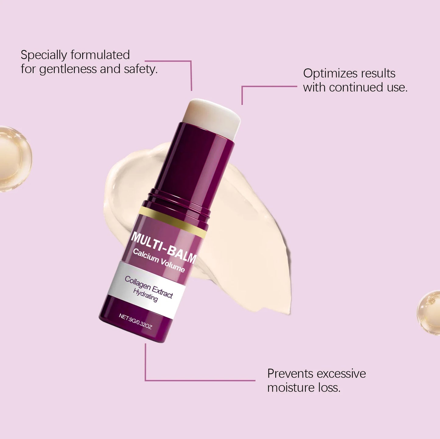 Stick Multi-Fonctions Calcium Coréen – Hydratation & Fermeté