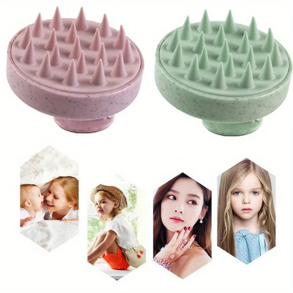 Brosse Massage Cuir Chevelu — Anti-chute & Stimulation