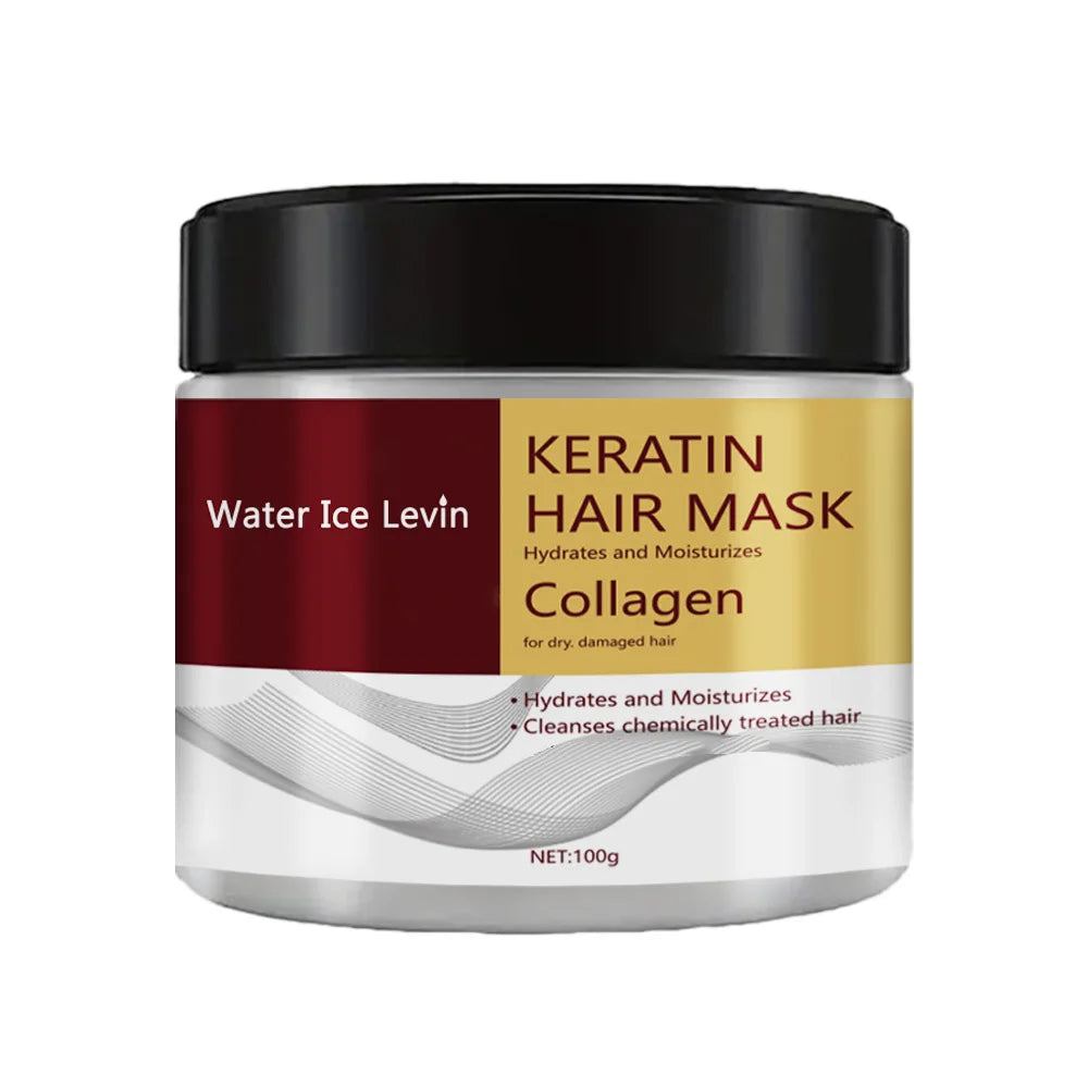 Masque Capillaire Collagène & Kératine – Anti-Frisottis & Contrôle du Gras
