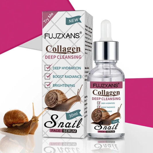 Sérum Mucine d'Escargot – Niacinamide, Acide Hyaluronique & Collagène