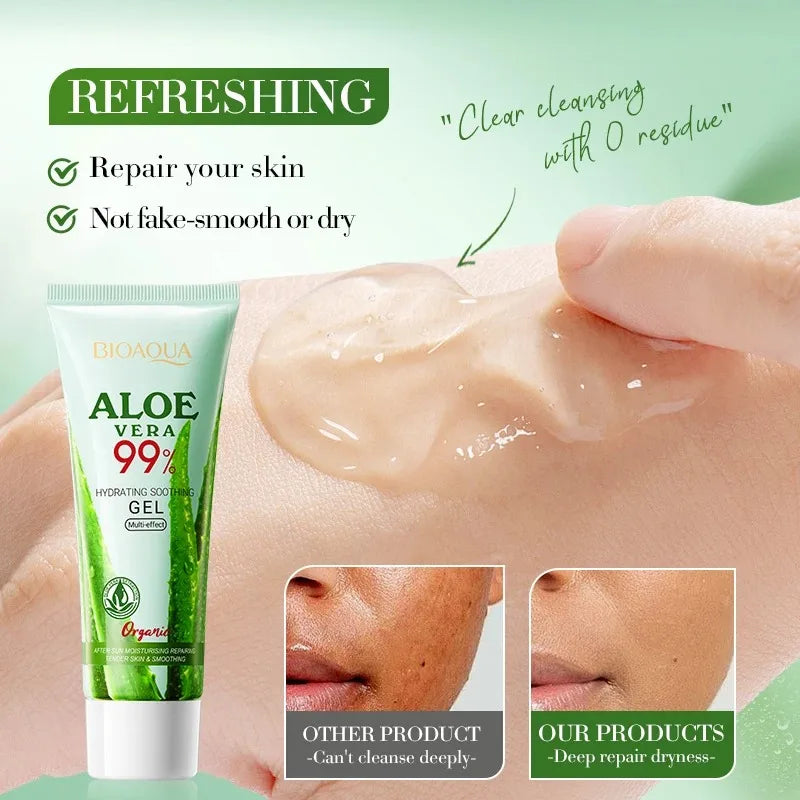 Gel Hydratant Aloe Vera 99% – Visage & Corps