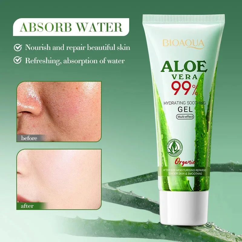 Gel Hydratant Aloe Vera 99% – Visage & Corps