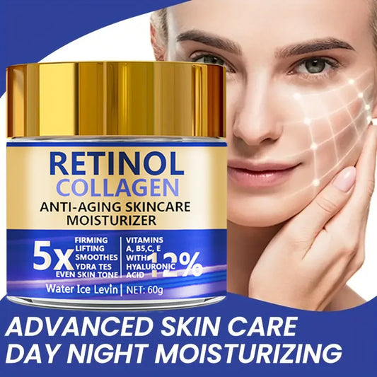 Crème Visage Rétinol & Collagène – Fermeté & Hydratation