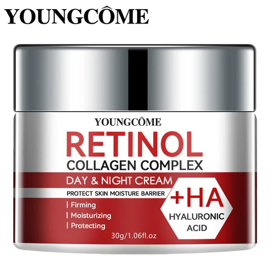 Crème Visage Rétinol & Collagène – Hydratation Intense