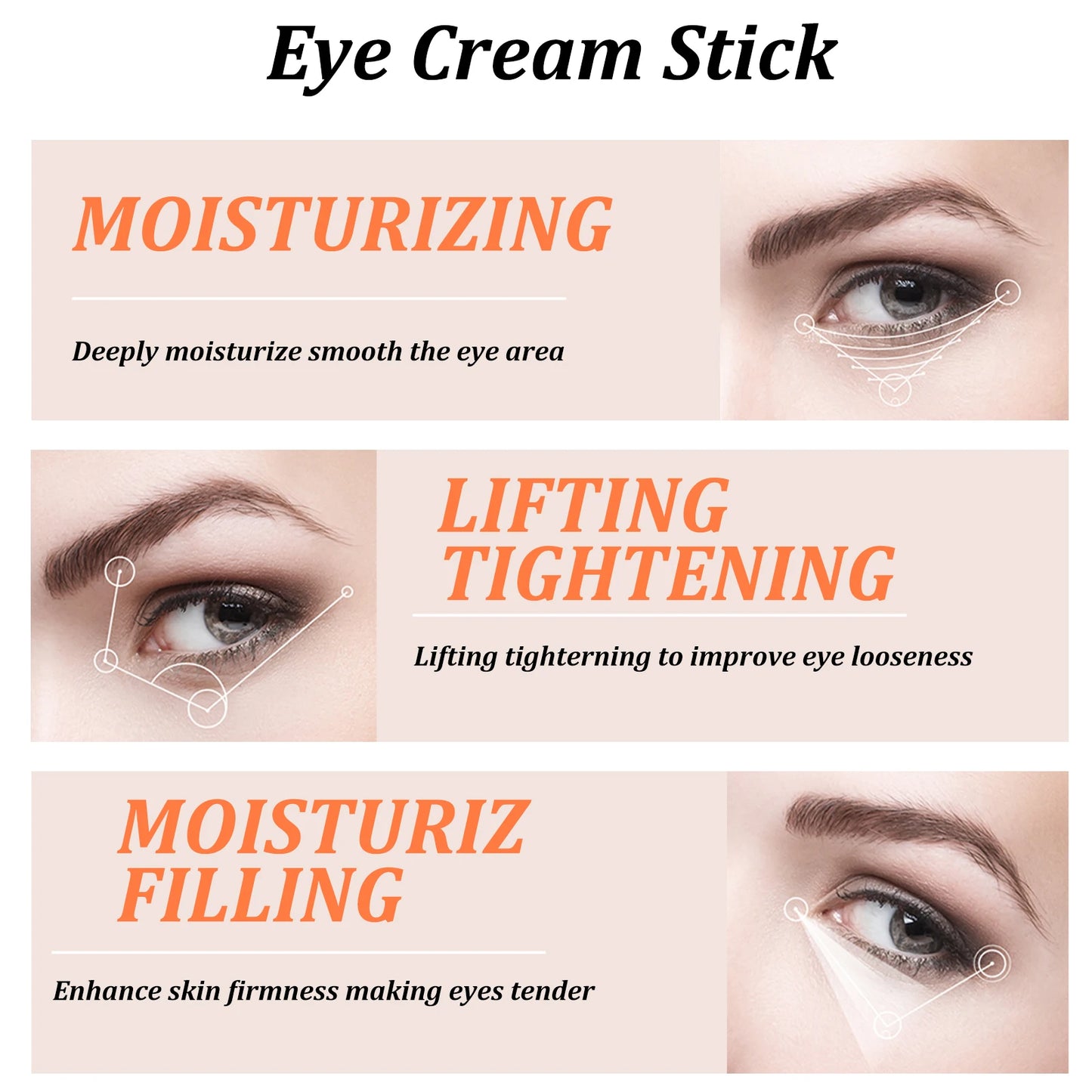 Stick Contour des Yeux Escargot & Collagène – Anti-Cernes