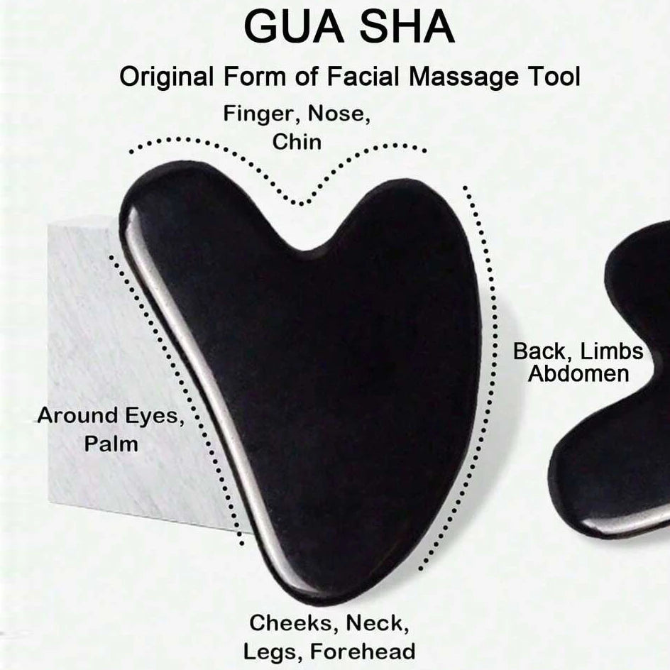 Set Ice Roller + Gua Sha — Lifting, Drainage & Éclat Immédiat