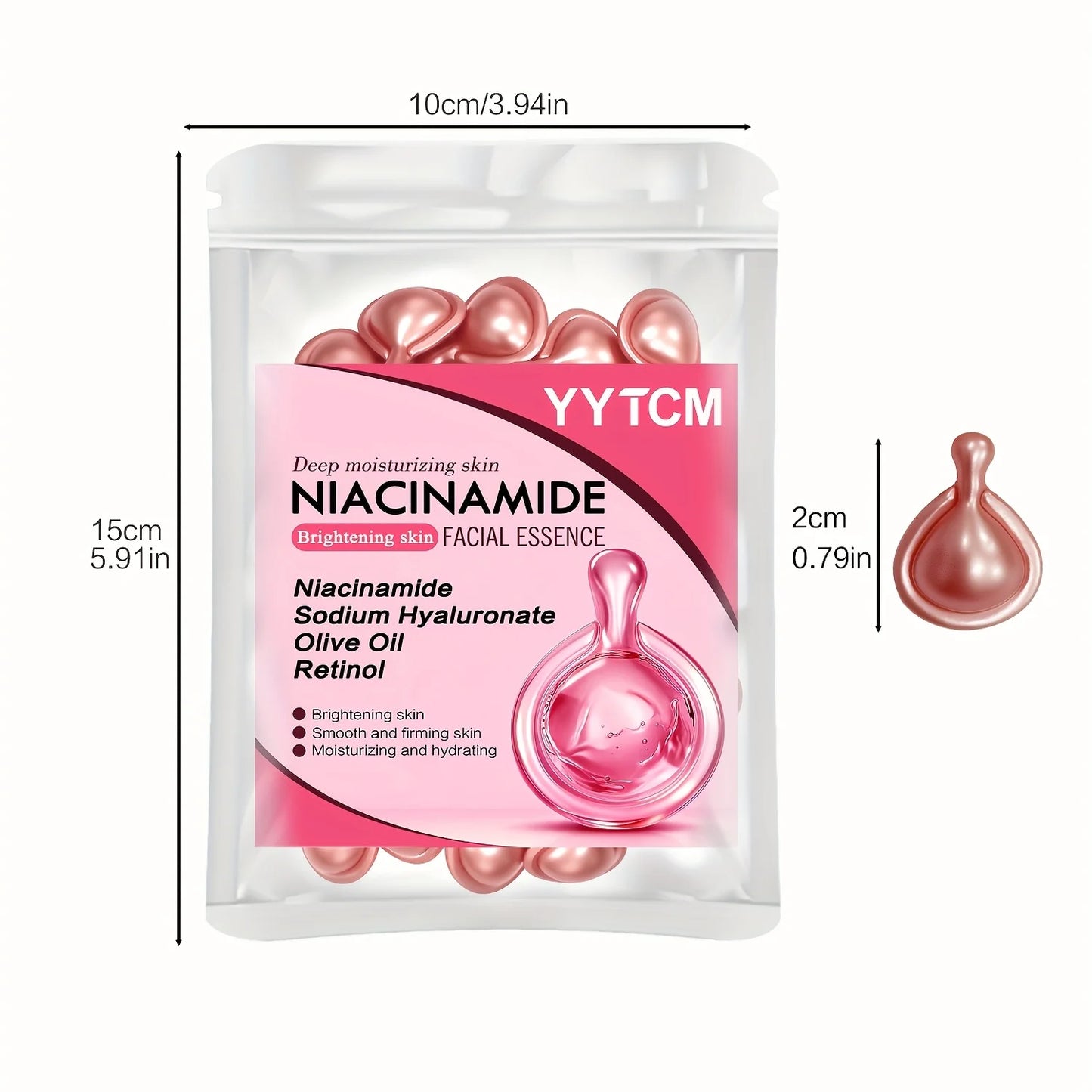 Capsules Niacinamide & Rétinol — Sérum Concentré Anti-taches