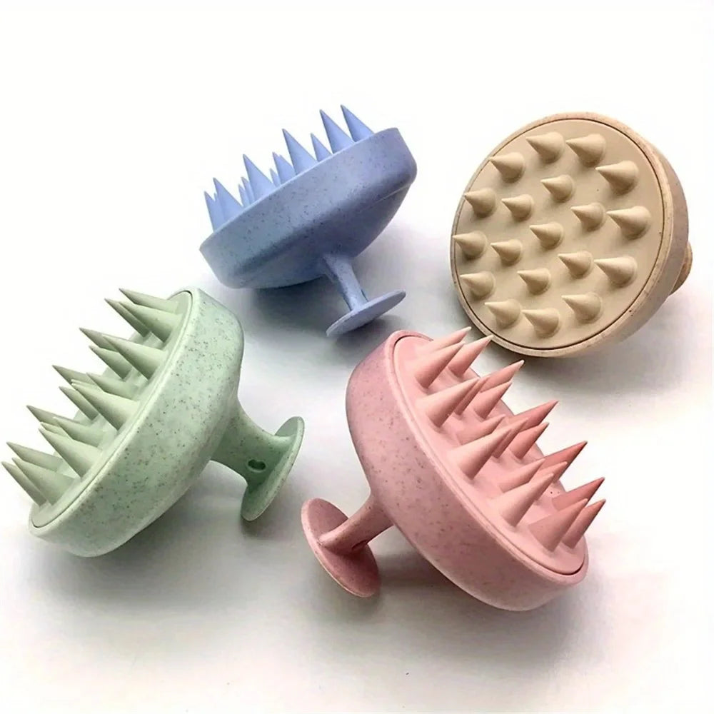 Brosse Massage Cuir Chevelu — Anti-chute & Stimulation