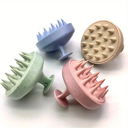 Brosse Massage Cuir Chevelu — Anti-chute & Stimulation