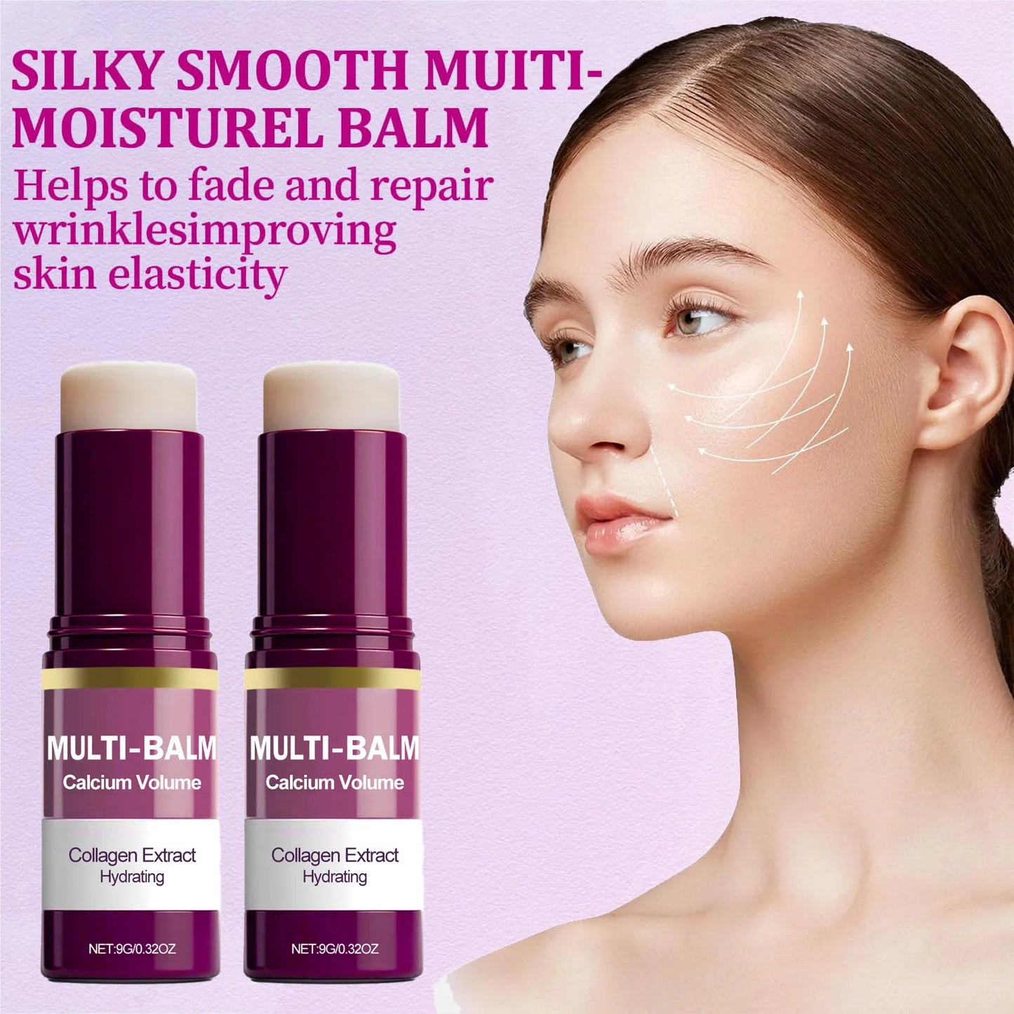 Stick Multi-Fonctions Calcium Coréen – Hydratation & Fermeté