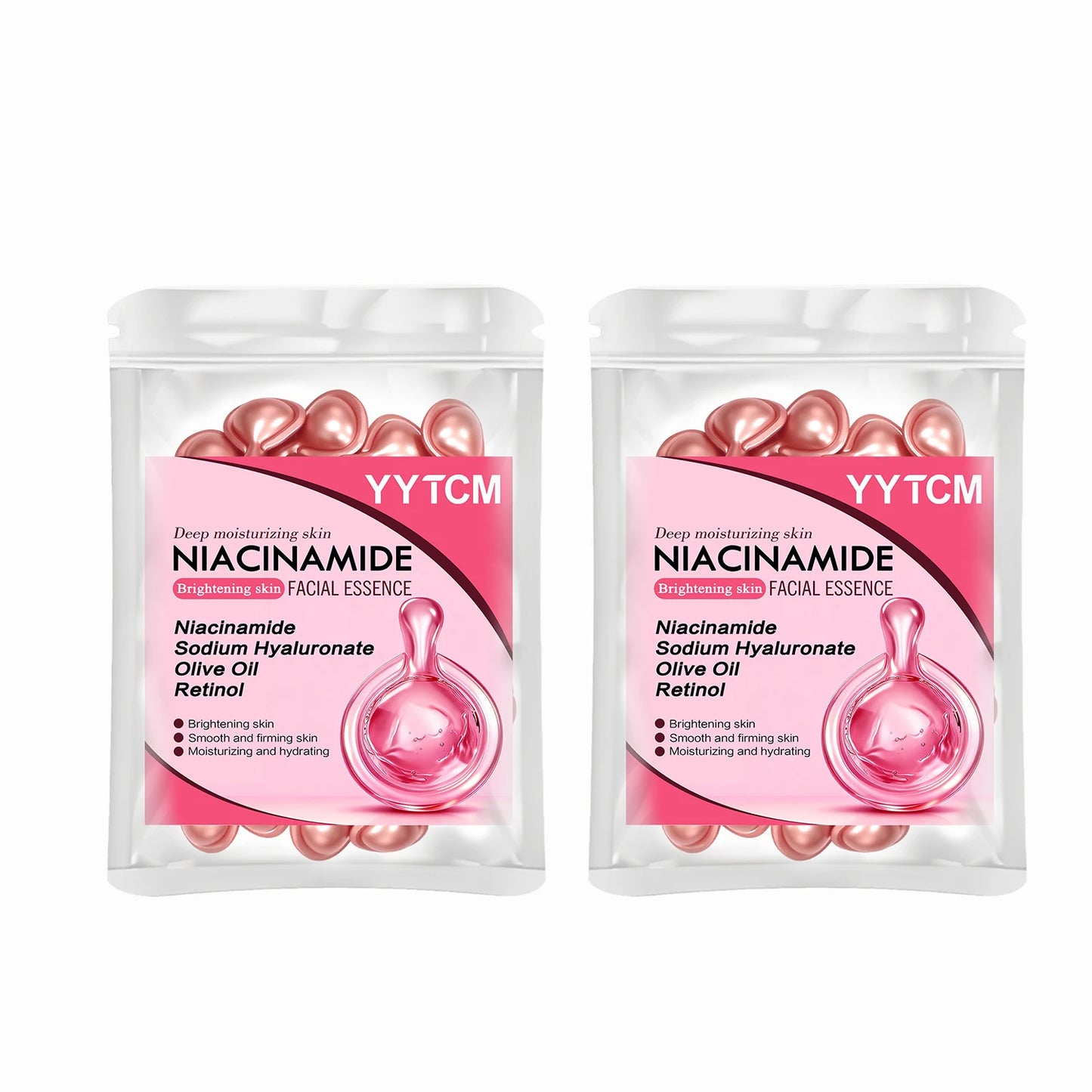 Capsules Niacinamide & Rétinol — Sérum Concentré Anti-taches