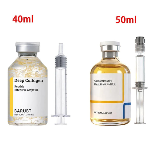 Sérum Essence Collagène Soie Coréen – Peptides Revitalisants