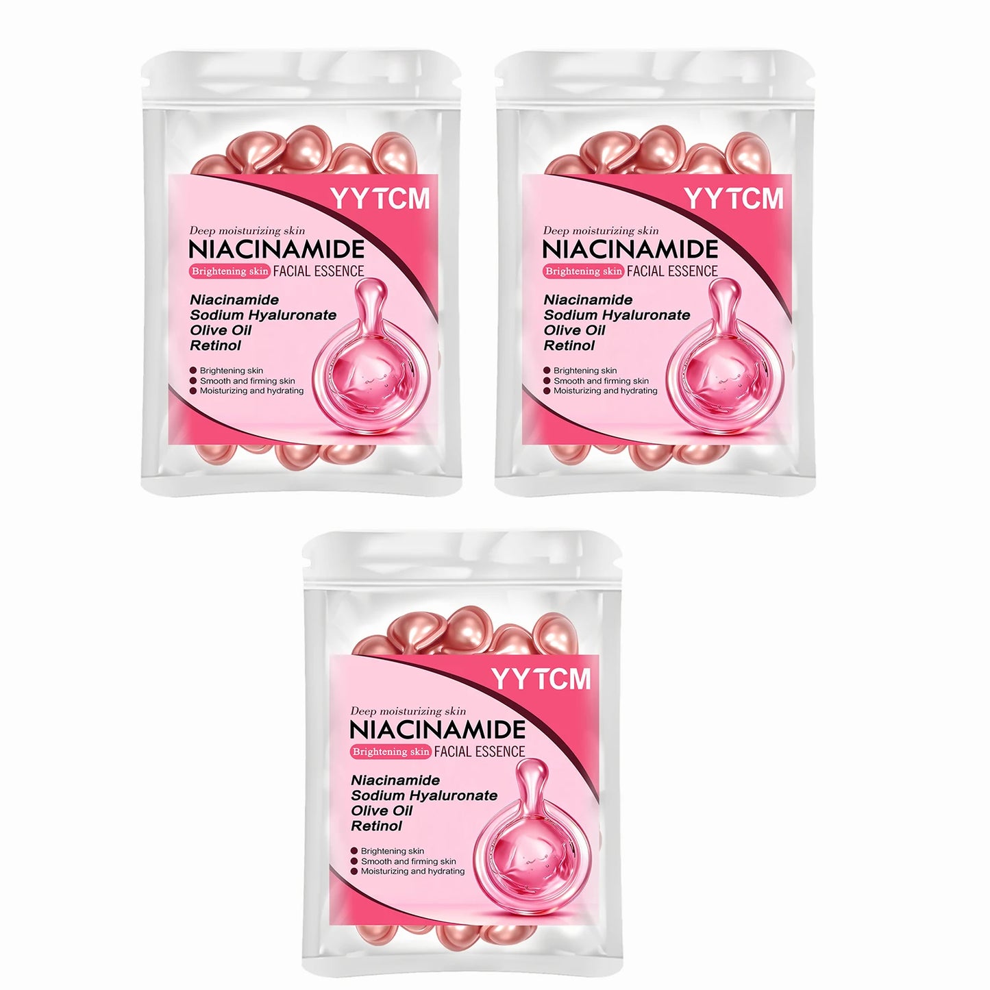 Capsules Niacinamide & Rétinol — Sérum Concentré Anti-taches